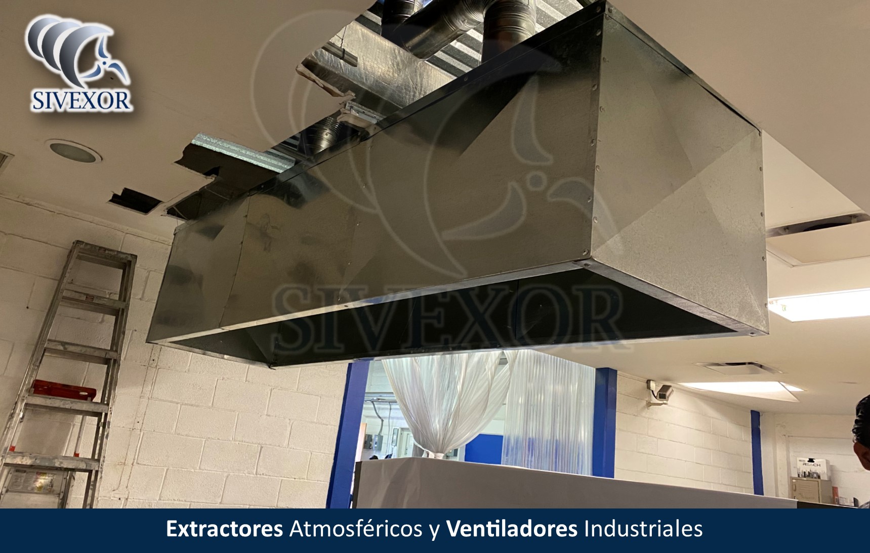 CAMPANA DE EXTRACCION GALVANIZADA